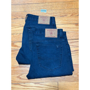 Lot of 2 Buffalo David Bitton Skinny Max Jeans Mens 34x32 Dark Wash